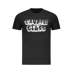 CAVALLI CLASS T-SHIRT MANICHE CORTE UOMO NERO