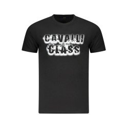 CAVALLI CLASS T-SHIRT MANICHE CORTE UOMO NERO