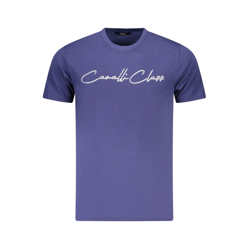 CAVALLI CLASS T-SHIRT MANICHE CORTE UOMO BLU