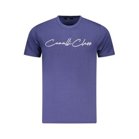 CAVALLI CLASS T-SHIRT MANICHE CORTE UOMO BLU