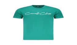 CAVALLI CLASS T-SHIRT MANICHE CORTE UOMO VERDE