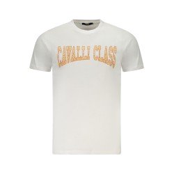 CAVALLI CLASS T-SHIRT MANICHE CORTE UOMO BIANCO