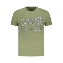 CAVALLI CLASS T-SHIRT MANICHE CORTE UOMO VERDE