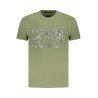 CAVALLI CLASS T-SHIRT MANICHE CORTE UOMO VERDE
