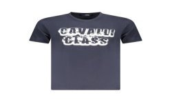 CAVALLI CLASS T-SHIRT MANICHE CORTE UOMO BLU