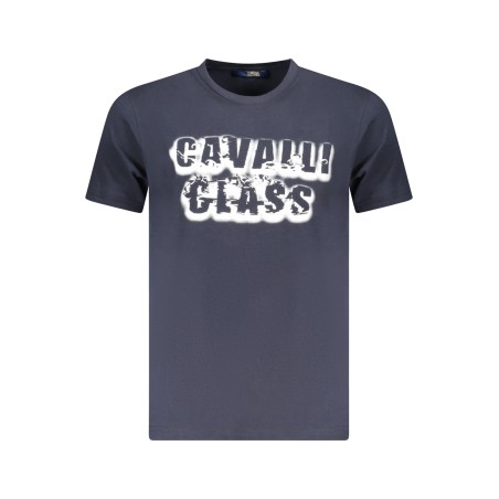 CAVALLI CLASS T-SHIRT MANICHE CORTE UOMO BLU