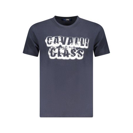 CAVALLI CLASS T-SHIRT MANICHE CORTE UOMO BLU