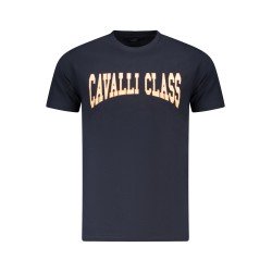 CAVALLI CLASS T-SHIRT MANICHE CORTE UOMO BLU