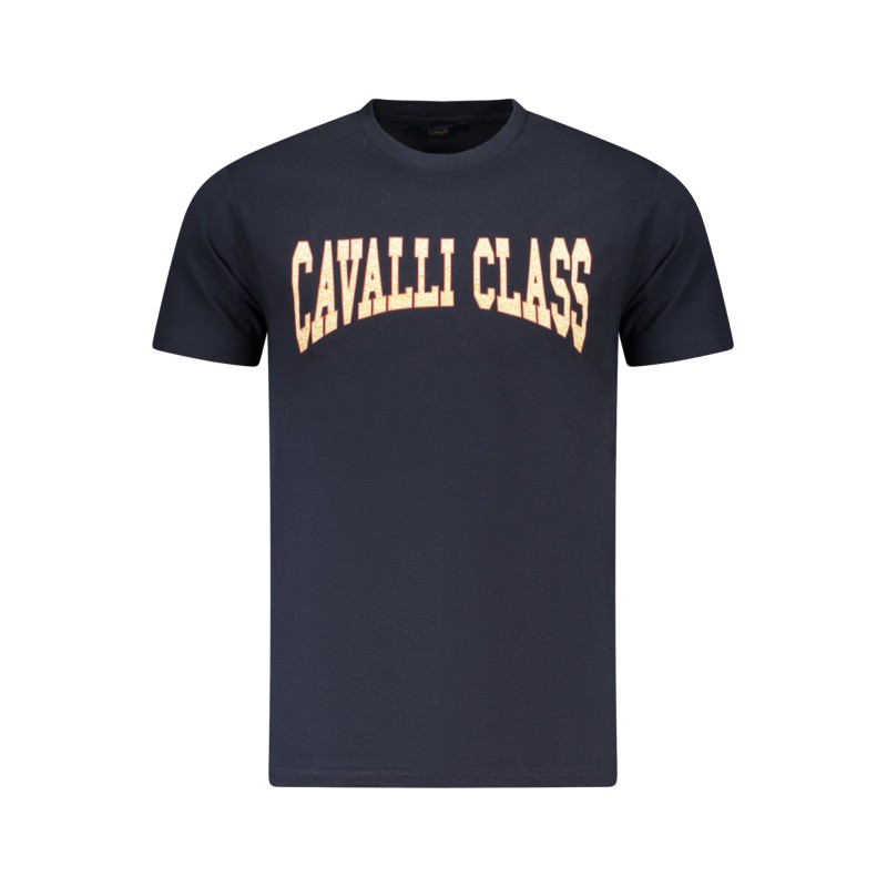 CAVALLI CLASS T-SHIRT MANICHE CORTE UOMO BLU