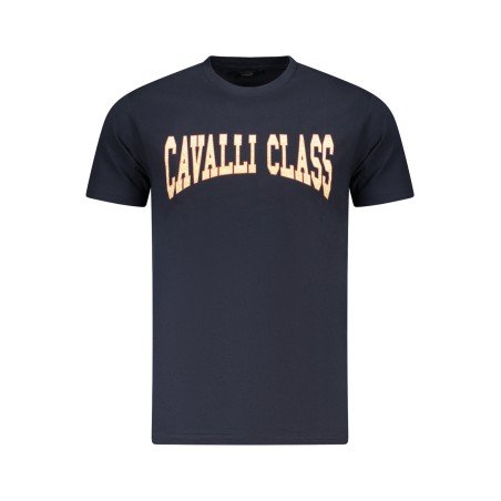 CAVALLI CLASS T-SHIRT MANICHE CORTE UOMO BLU