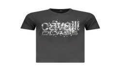 CAVALLI CLASS T-SHIRT MANICHE CORTE UOMO NERO
