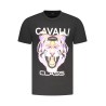 CAVALLI CLASS T-SHIRT MANICHE CORTE UOMO NERO