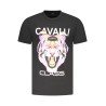 CAVALLI CLASS T-SHIRT MANICHE CORTE UOMO NERO