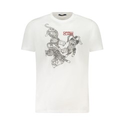 CAVALLI CLASS T-SHIRT MANICHE CORTE UOMO BIANCO