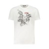CAVALLI CLASS T-SHIRT MANICHE CORTE UOMO BIANCO