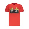 CAVALLI CLASS T-SHIRT MANICHE CORTE UOMO ROSSO