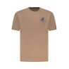 U.S. GRAND T-SHIRT MANICHE CORTE UOMO MARRONE