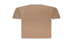 U.S. GRAND T-SHIRT MANICHE CORTE UOMO MARRONE