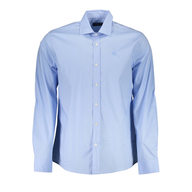 NORTH SAILS CAMICIA MANICHE LUNGHE UOMO AZZURRO