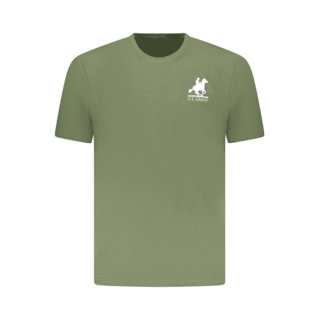 U.S. GRAND T-SHIRT MANICHE CORTE UOMO VERDE