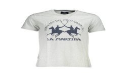 LA MARTINA T-SHIRT MANICHE CORTE UOMO GRIGIO