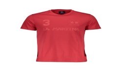 LA MARTINA T-SHIRT MANICHE CORTE UOMO ROSSO