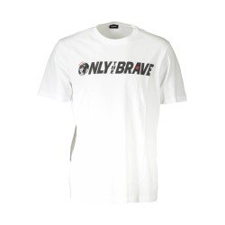 DIESEL T-SHIRT MANICHE CORTE UOMO BIANCO