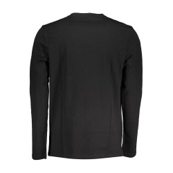 BOSS T-SHIRT MANICHE LUNGHE UOMO NERO