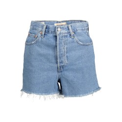 LEVI'S JEANS SHORT DONNA AZZURRO