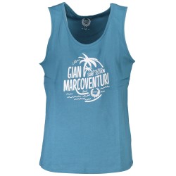 GIAN MARCO VENTURI CANOTTA UOMO BLU