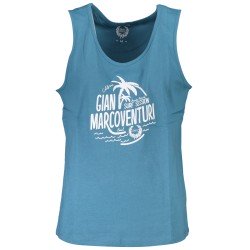 GIAN MARCO VENTURI CANOTTA UOMO BLU