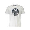 NORTH SAILS T-SHIRT MANICHE CORTE UOMO BIANCO