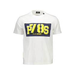 PLEIN SPORT T-SHIRT MANICHE CORTE UOMO BIANCO