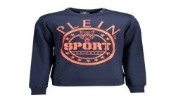 PLEIN SPORT FELPA SENZA ZIP UOMO BLU