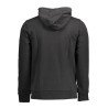 CAVALLI CLASS FELPA CON ZIP UOMO NERO