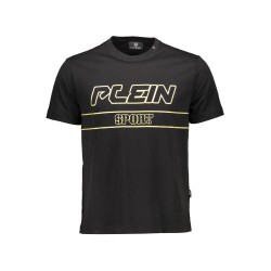 PLEIN SPORT T-SHIRT MANICHE CORTE UOMO NERO