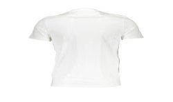 GUESS JEANS T-SHIRT MANICHE CORTE UOMO BIANCO