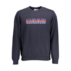 NAPAPIJRI FELPA SENZA ZIP UOMO BLU