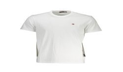 NAPAPIJRI T-SHIRT MANICHE CORTE UOMO BIANCO