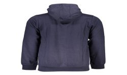 GIAN MARCO VENTURI FELPA CON ZIP UOMO BLU