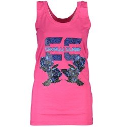 CAVALLI CLASS CANOTTA DONNA ROSA