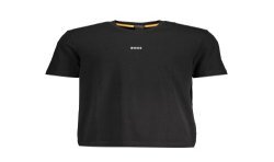 BOSS T-SHIRT MANICHE CORTE UOMO NERO