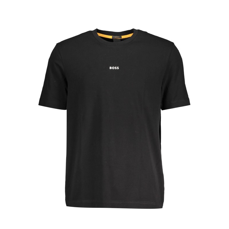 BOSS T-SHIRT MANICHE CORTE UOMO NERO