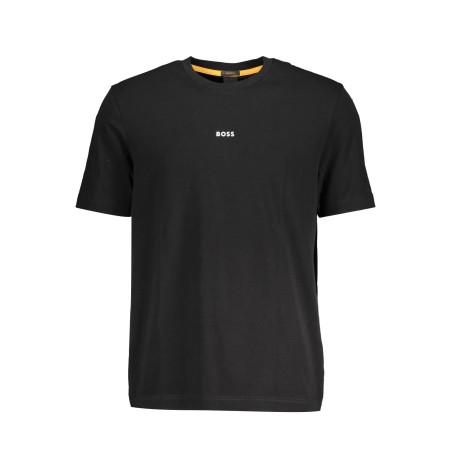 BOSS T-SHIRT MANICHE CORTE UOMO NERO