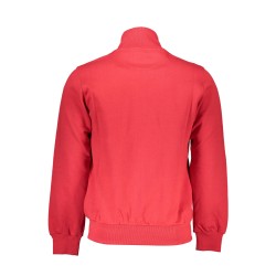 LA MARTINA FELPA CON ZIP UOMO ROSSO