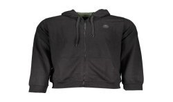 GIAN MARCO VENTURI FELPA CON ZIP UOMO NERO