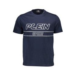 PLEIN SPORT T-SHIRT MANICHE CORTE UOMO BLU