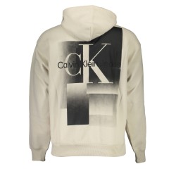 CALVIN KLEIN FELPA SENZA ZIP UOMO BEIGE