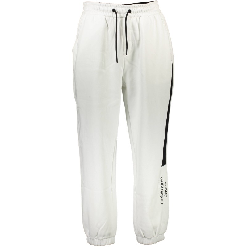 CALVIN KLEIN PANTALONE UOMO BIANCO