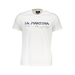 LA MARTINA T-SHIRT MANICHE CORTE UOMO BIANCO